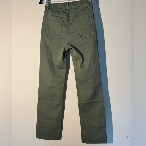 ✨ Quince Bella Stretch Straight Jeans – Loden Green ✨ - Picture 4 of 14